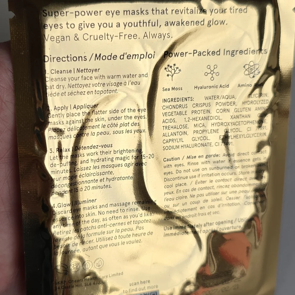 🦝 Grace & Stella Eye Masks - Picture 6 of 14